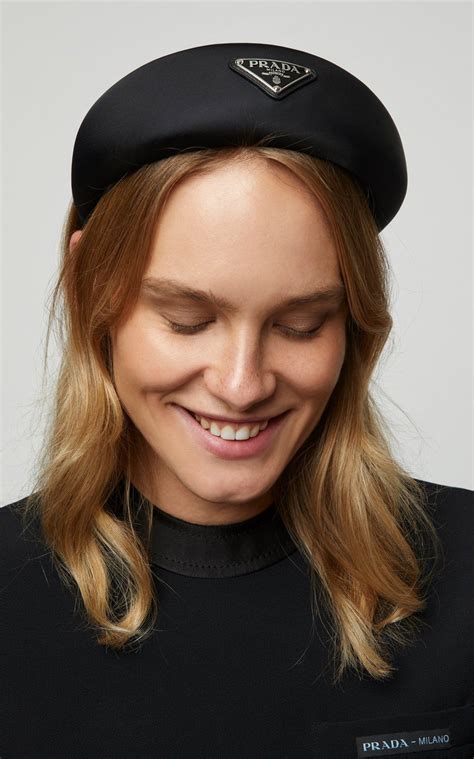 women prada headband|prada headbands for women.